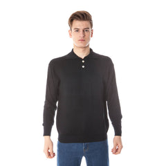 Yuko Nero Kaschmir Herren Pullover