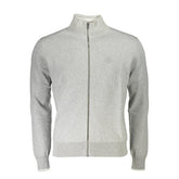 North Sails Grigio Herren-Cardigan aus Bio-Baumwolle