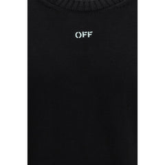 Off-White Schwarzes Baumwoll-Sweatshirt