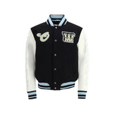 Off-White Black Wool Oves Aries Bomber