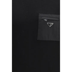 Prada Black Wool Sweatshirt