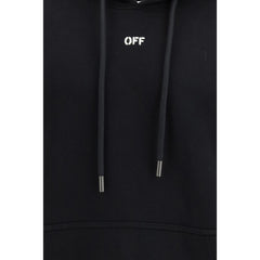 Off-White Schwarzes Baumwoll-Sweatshirt