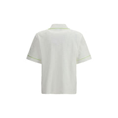 Casablanca White Cotton Dress Shirt