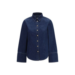 7FOR Blue Denim Shirt
