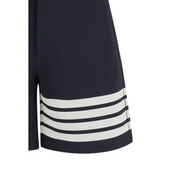Thom Browne Bermuda-Shorts aus blauer Viskose