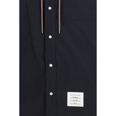 Thom Browne Schwarze Shell-Jacke aus Polyamid