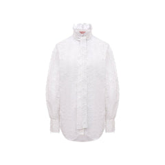 Valentino weiße Baumwollbluse