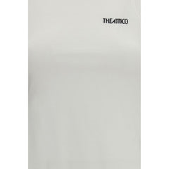 The Attico White Cotton Sleeveles T-Shirt