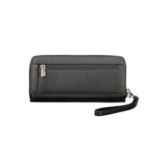 Guess Jeans Black Polyurethane Women Wallet