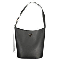 Guess Jeans Damen Handtasche aus schwarzem Polyurethan