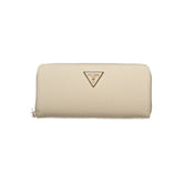 Guess Jeans Beige Polyurethane Women Wallet