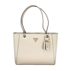 Guess Jeans Beige Polyurethan Damenhandtasche