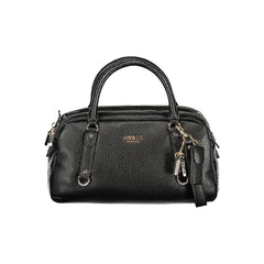 Guess Jeans Damen Handtasche aus schwarzem Polyurethan