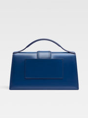 Jacquemus Dunkelblaue Le Grand Bambino Handtasche aus Leder