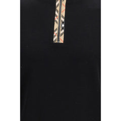 Burberry Black Wool Sweatshirt