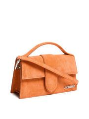 Jacquemus Terracotta Leren Le Grand Bambino Handtas