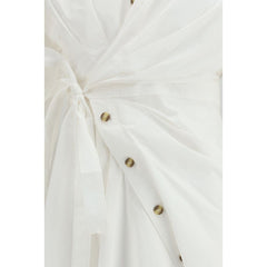Zimmermann White Cotton Casual Dress