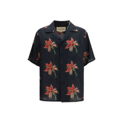 Valentino Garavani Black Linen Shirt