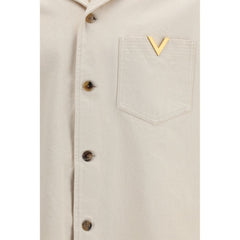 Valentino Garavani Beige Denim Shirt