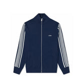 Autry Blaue Nylon-Strickjacke