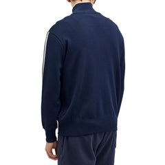 Autry Blaue Nylon-Strickjacke