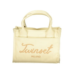 Twinset Beige Baumwolle Damen Handtasche