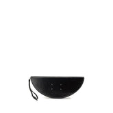 Maison Margiela Clutch aus schwarzem Kalbsleder Bos Taurus
