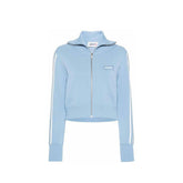 Autry Blue Nylon Cardigan