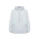 Autry Blue Nylon Shell Jacket