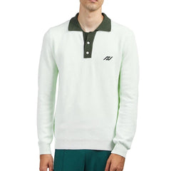 Autry Bicolor-Baumwoll-Poloshirt