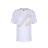 Autry White Cotton T-Shirt