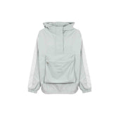Autry Blue Nylon Shell Jacket