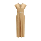 Forte_Forte Orange Viscose Casual Dress