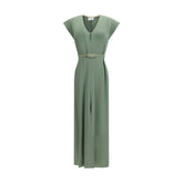 Forte_Forte Bicolor Viscose Casual Dress