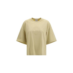 Forte_Forte Beiges Baumwoll-T-Shirt