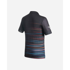 Diadora Black Polyester Polo Shirt