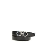 Ferragamo Gürtel aus schwarzem Leder