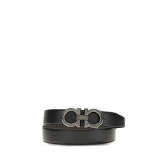 Ferragamo Gürtel aus schwarzem Leder