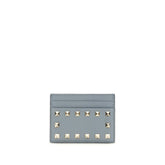 Valentino Garavani Blue Calf Leather Bos Taurus Wallet