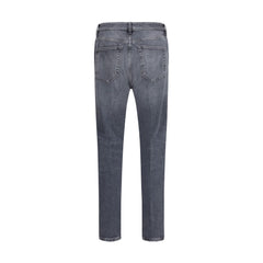 PT Torino Graue Jeans aus Baumwolle