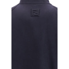 Fendi Blue Cashmere Bomber