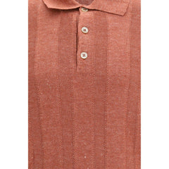 Brunello Cucinelli Orange Denim Shirt