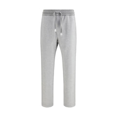 Brioni Gray Cotton Joggers (Workout Pants)