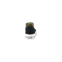 Converse Schwarze Stoff-Plateau-Sneaker