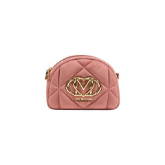 Love Moschino Handtasche aus rosa Wildleder