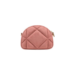 Love Moschino Handtasche aus rosa Wildleder