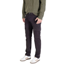Lyle & Scott Schwarze Baumwoll-Cargohose
