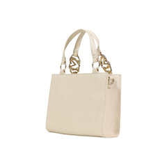 Love Moschino Beige Handtasche aus Polyethylen