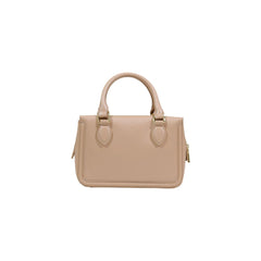 Love Moschino Beige Handtasche aus Polyethylen