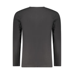 Hugo Boss Black Cotton Men T-Shirt